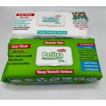 ПАФИЛИЯ УНИВЕРСАЛНИ ПОЧИСТАЩИ КЪРПИ С БЕЛИНА 102 БР /ЗЕЛЕНИ/
