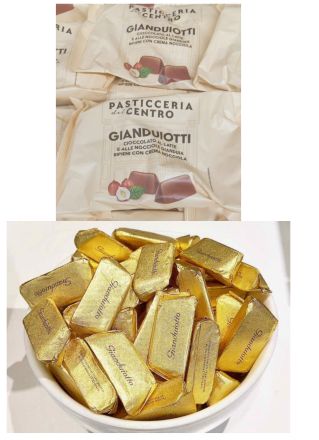ЗЛАТНИ БОНБОНИ ДЖИАНДУЙОТИ 500 ГР /ПАКЕТ/
