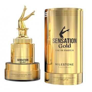 АРАБСКИ ПАРФЮМ SENSATION GOLD 100 МЛ /ЗЛАТНА КУТИЯ/