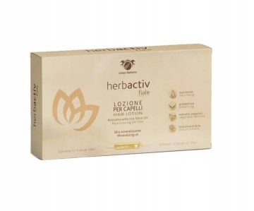 ЛИНЕА ИТАЛИАНА ХЕРБАКТИВ АМПУЛИ ЗА КОСА РЕКОНСТРУКЦИЯ С UV ФИЛТЪР  12 Х 10 МЛ