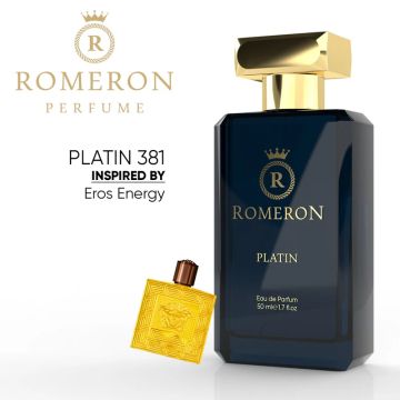 ROMERON ФРЕНСКИ МЪЖКИ ПАРФЮМ PLATIN 381 /50 МЛ /ЧЕРНА КУТИЯ/