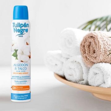 ТУЛИПАН ДЕЗОДОРАНТ ПАМУК И ТАЛК 200 МЛ