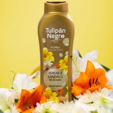 ТУЛИПАН ДУШ ГЕЛ АМБЪР И САНДАЛОВО ДЪРВО 650 МЛ
