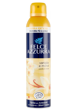 ФЕЛЧЕ АЗУРА АРОМАТИЗАТОР ВАНИЛИЯ И ЦВЕТЕ ОТ МОНОЙ 250 МЛ / ЖЪЛТ/ 