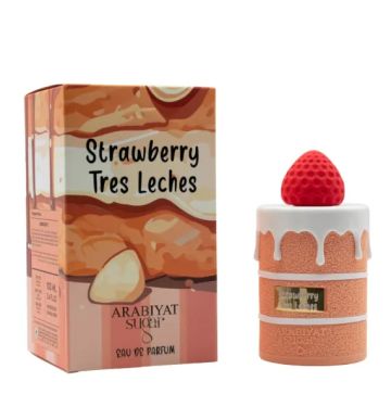 АРАБСКИ ДАМСКИ ПАРФЮМ STRAWBERRY TRES LECHES 100 МЛ