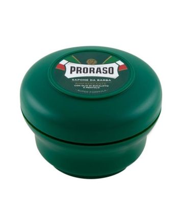 ПРОРАСО КРЕМ САПУН ЗА БРЪСНЕНЕ С ЕВКАЛИПТ 150 МЛ / ЗЕЛЕН/ 