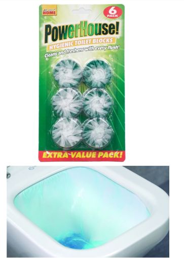 ПАУЪР ХАУС БЛОКЧЕТА ЗА ТОАЛЕТНА ЗЕЛЕНА ВОДА /ЗЕЛЕН/