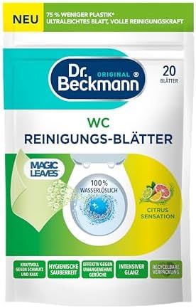 Д-Р БЕКМАН ВЦ ЦИТРУС СЕНЗАЦИОН РАЗТВОРИМИ ЛИСЧЕТА ЗА ПОЧИСТВАНЕ 20 БР /ЗЕЛЕНИ/