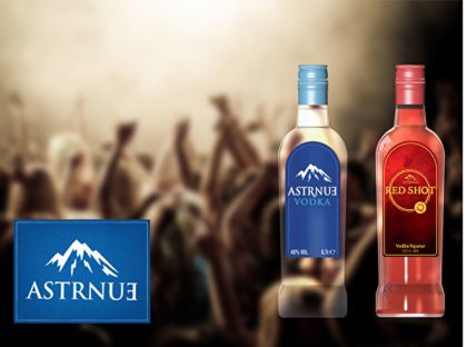 БЕЛГИЙСКА ВОДКА ASTNUE 700 МЛ