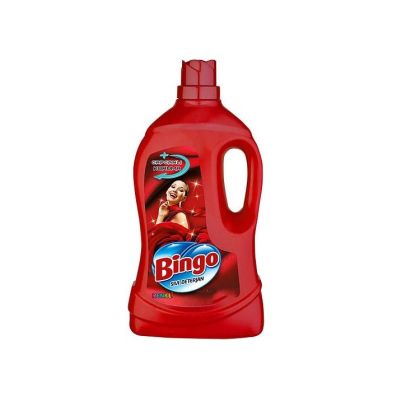 БИНГО ТЕЧЕН ГЕЛ ЗА БЕЛИ И ЦВЕТНИ ДРЕХИ 50 П 3000 МЛ / ЧЕРВЕН/ 