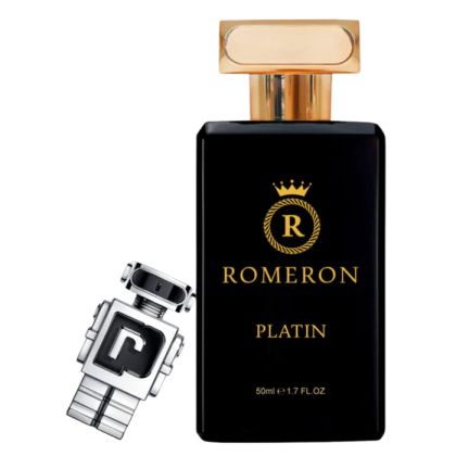ROMERON ФРЕНСКИ МЪЖКИ ПАРФЮМ PLATIN 415 /50 МЛ /ЧЕРНА КУТИЯ/