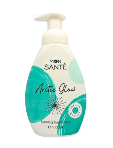 МОН САНТЕ ТЕЧЕН САПУН ПЯНА АРКТИК ГЛОУ 400 МЛ / ТЮРКОАЗ / 