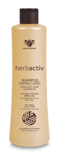 ЛИНЕА ИТАЛИАНА ХЕРБААКТИВ ПРОФЕСИОНАЛЕН ШАМПОАН С UV ЗАЩИТА ЗА ПРАВА СУХА И УВРЕДЕНА КОСА 500 МЛ 