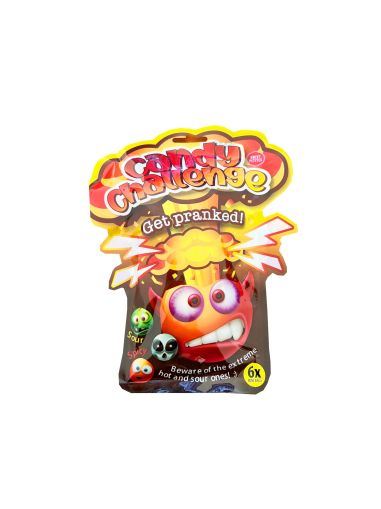 КАНДИ ЧЕЛЕНЧ ЕКСТРЕМНИ БОНБОНИ СЛАДКИ/ ЛЮТИ/ КИСЕЛИ 6 БР /ПАКЕТ/