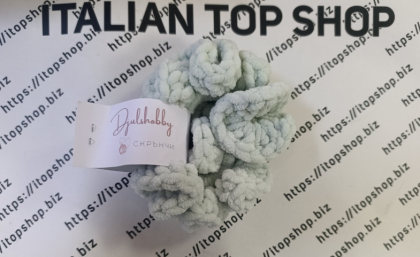 DJULS HOBBY МЕНТА С МЛЯКО РЪЧНО ИЗПЛЕТЕНО СКРЪНЧИ 