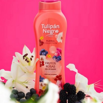 ТУЛИПАН ДУШ ГЕЛ РОЗОВИ ПЛОДОВЕ 650 МЛ