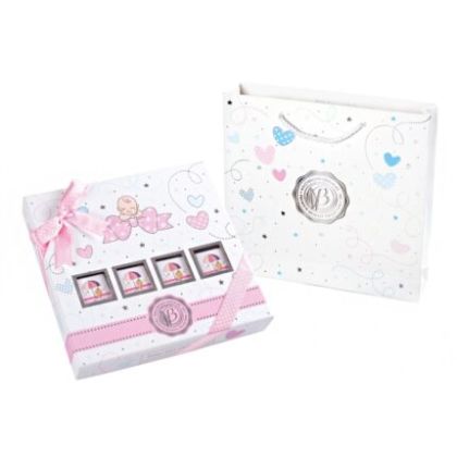 БОЛЧИ ЛУКСОЗНА СЕРИЯ БОНБОНИ БЕЙБИ БОКС 312 ГР / РОЗОВА / 