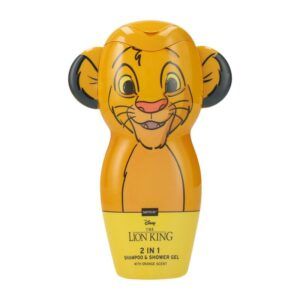 ДИСНИ ЦАР ЛЪВ ДЕТСКИ ШАМПОАН И ДУШ ГЕЛ 2 В 1 300  МЛ