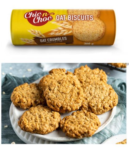 ЧИК ЧОК ОВЕСЕНИ БИСКВИТИ 300 ГР /ЖЪЛТИ/