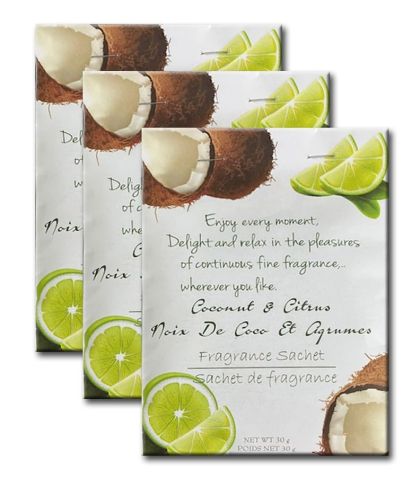 ЗАКАЧАЩ СЕ АРОМАТИЗАТОР ЗА ШКАФОВЕ И ГАРДЕРОБИ КОКОС 20 ГР 