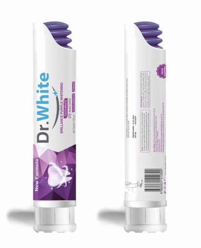 Д-Р УАЙТ ПАСТА ЗА БРИЛЯНТНО ИЗБЕЛВАНЕ НА ЗЪБИ С КОРЕКТОР ЗА БЕЛОТА 100 МЛ ПОМПА /ЛИЛАВА/