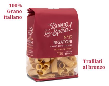 ПАСТА БУОНА СПЕЗА РИГАТОНИ 500 ГР