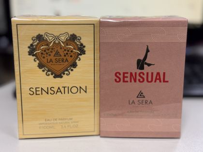 ПРОМО СЕТ ПАРФЮМИ - SENSUAL И SENSATION 2 Х 100 МЛ