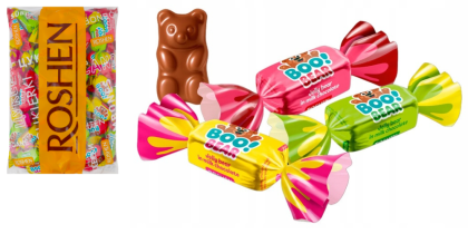 БОНБОНИ РОШЕН ЖЕЛИРАНИ МЕЧЕТА С ШОКОЛАДОВА ГЛАЗУРА 1000 ГР