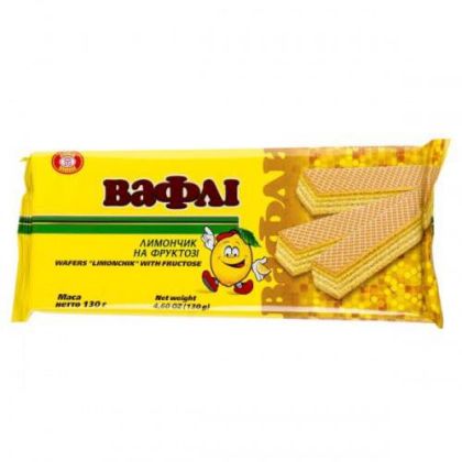 ВАФЛИ С ЛИМОН ЗА ДИАБЕТИЦИ 130 ГР