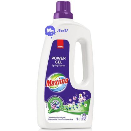 САНО МАКСИМА ТЕЧЕН ГЕЛ ЗА ПРАНЕ ПРОЛЕТНА СВЕЖЕСТ 20 П /ЗЕЛЕН/