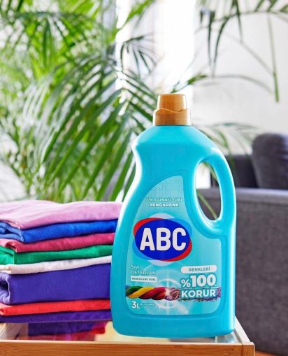 АБЦ ТЕЧЕН ГЕЛ ЗА ЦВЕТНИ ДРЕХИ 3000 МЛ /ТЮРКОАЗЕН/