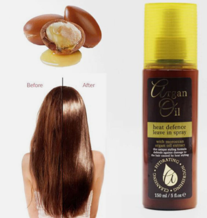 АРГАН ОЙЛ СПРЕЙ ЗА КОСА С ТОПЛИННА ЗАЩИТА 150 МЛ