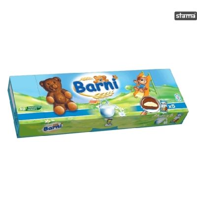 БАРНИ КЕКСЧЕТА С МЛЯКО 5 БР