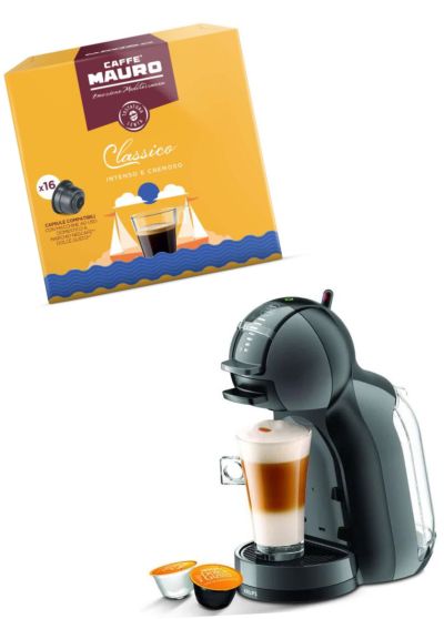 КАФЕ МАУРО КЛАСИКО КРЕМОЗО КАПСУЛИ ЗА ДОЛЧЕ ГУСТО 16 БР