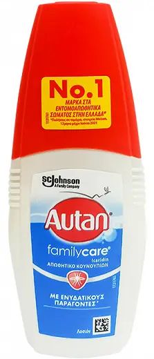 АУТАН СПРЕЙ ПРОТИВ УХАПВАНЕ ОТ КОМАРИ 100 МЛ 