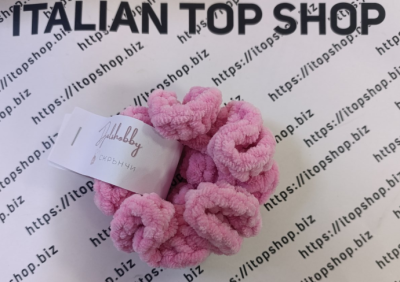 DJULS HOBBY БЕБЕШКО РОЗОВО РЪЧНО ИЗПЛЕТЕНО СКРЪНЧИ 