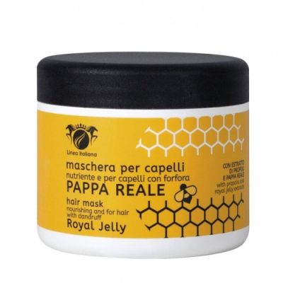 ЛИНЕА ИТАЛИАНА ПРОФЕСИОНАЛНА МАСКА ЗА МАЗНА КОСА И ПРОТИВ ПЪРХОТ 500 МЛ /ЖЪЛТА/