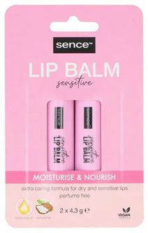 СЕНС СЕНЗИТИВ БАЛСАМ ЗА УСТНИ 2 Х 4,3 ГР