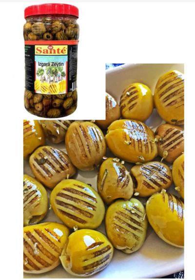 САНТЕ ЗЕЛЕНИ ГРИЛОВАНИ МАСЛИНИ БЕЗ КОСТИЛКА 800 ГР