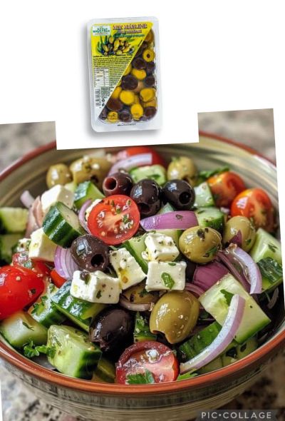 САНТЕ МАСЛИНИ АСОРТИ БЕЗ КОСТИЛКА 250 ГР /ТАРЕЛКА/ 