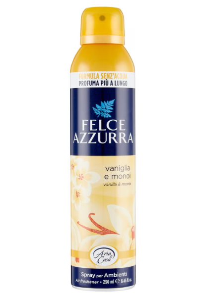 ФЕЛЧЕ АЗУРА АРОМАТИЗАТОР ВАНИЛИЯ И ЦВЕТЕ ОТ МОНОЙ 250 МЛ / ЖЪЛТ/ 