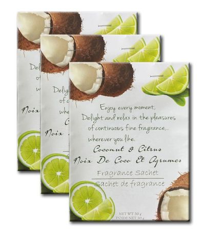 ЗАКАЧАЩ СЕ АРОМАТИЗАТОР ЗА ШКАФОВЕ И ГАРДЕРОБИ КОКОС 20 ГР 