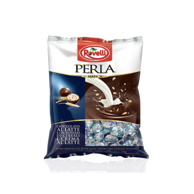 ШОКОЛАДОВИ БОНБОНИ РОВЕЛИ ПЕРЛА С МЛЕЖЕН ПЪЛНЕЖ 700 ГР