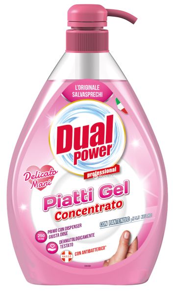 ДУАЛ ПАУЪР ДЕЛИКАТНО ВЕРО (РОЗОВО) 1000 МЛ