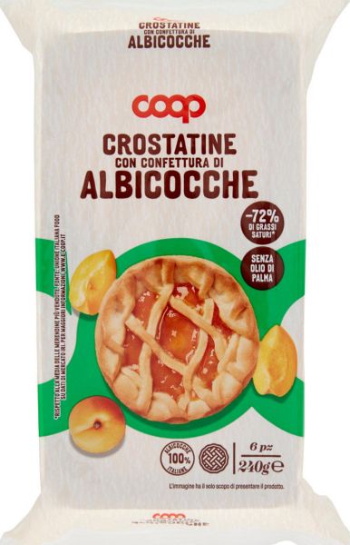 ТАРТАЛЕТИ С КАЙСИЯ КООП 6 БР