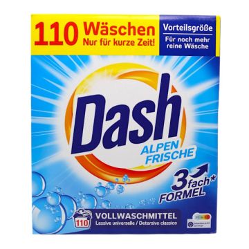 ДАШ НЕМСКИ СУХ ПРАХ ЗА УНИВЕРСАЛНО ПРАНЕ 110 П