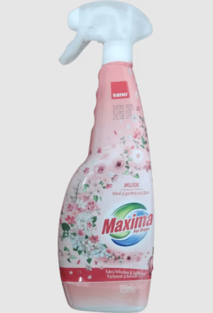 САНО МАКСИМА СПРЕЙ ПАРФЮМ ЗА ДРЕХИ МЪСК 750 МЛ /БЕБЕШКО РОЗОВО/