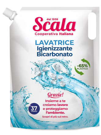СКАЛА ТЕЧЕН ПРАХ С БИКАРБОНАТ ЕКО ТОРБА 1500 МЛ 37П