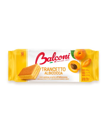 БРИОШИ БАЛКОНИ ТРАНЧЕТО С ВКУС НА КАЙСИЯ 10 БР 280 ГР