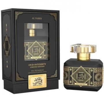 АРАБСКИ МЪЖКИ ПАРФЮМ AL FARES OUD INTENSITY 100 МЛ - TESTER